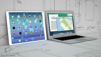 Mockup Of Inch iPad Pro Next To Macbook Air