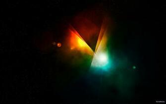 Abstract Rainbows Space Art HD Wallpaper Pixel