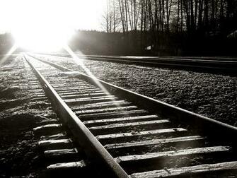 Railroad Tracks Wallpaper