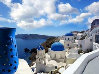 Ideal From Santorini Wallpaper World