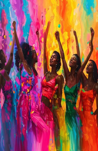 Beautiful Black Women Wallpaper