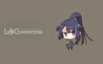 Akatsuki Chibi Log Horizon Anime HD Wallpaper 9k