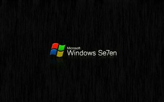 Black Windows Wallpaper