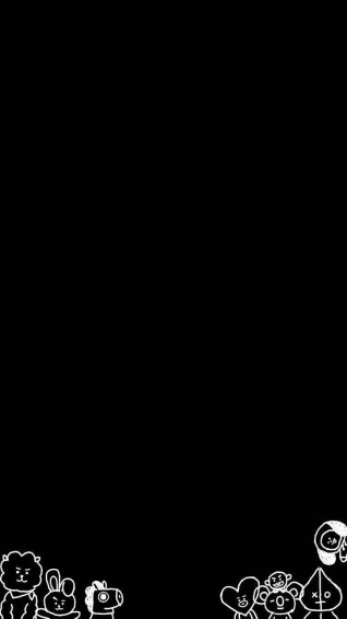 Bts Black Wallpaper