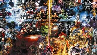 Final War Marvel Dc Wallpaper Charcaters Comics