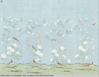 Sybaritic Spaces The Wait Is Over Digital Chinoiserie Wallpaper