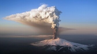 Volcano Eruption Wallpaper