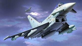Aircraft Airplanes Eurofighter Typhoon Artwork German