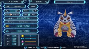 Gabumon Digimon World Next Order Grindosaur