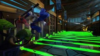 Sly Cooper Thieves In Time Video Game Wallpaper Of