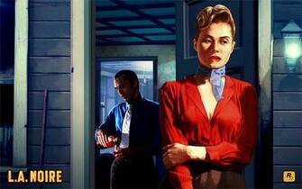 L A Noire Original Artwork Lorna Pattison Rockstar Games