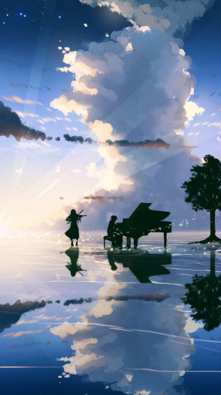 Kaori Miyazono Kousei Arima iPhone 6s