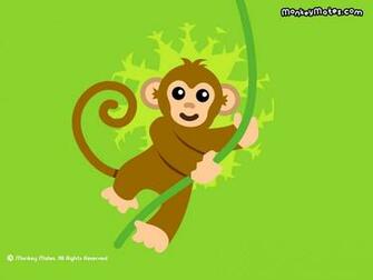Cartoon Monkey Wallpaper