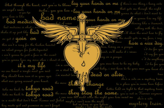 Bon Jovi Logo Wallpaper Galleryhip The Hippest
