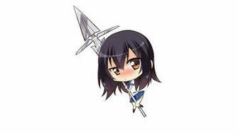 Yukina Chibi Strike The Blood 4u HD Wallpaper