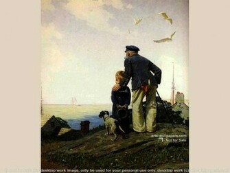 Norman Rockwell Wallpaper Prints Art