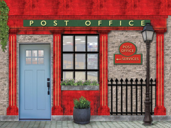 Post Office Wallpaper On