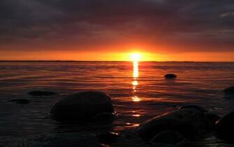 Ocean Sunset Wallpaper Wallpaperexpert Journal