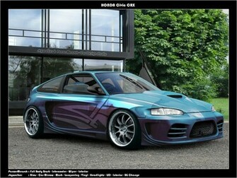 Honda Crx By Skywalkerdesign