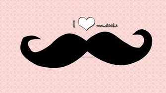 Moustache Cute Mustache Wallpaper