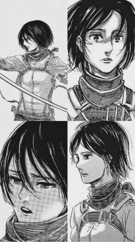 Mikasa Ackerman Anime Attack On Titan Art
