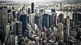 Wallpaper Usa New York Skyscrapers Empire State