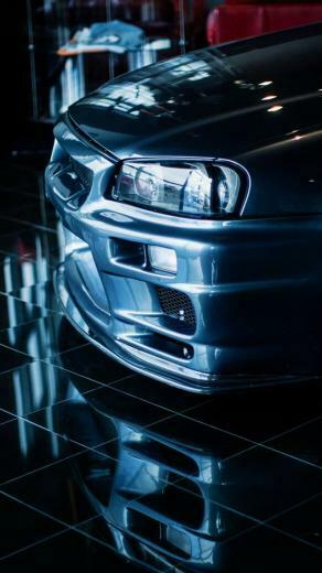 Nissan Skyline R34 Tuning Wallpaper iPhone