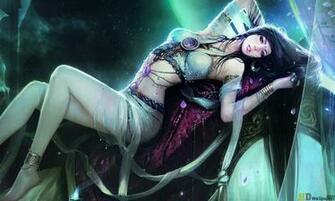 Image Fantasy Anime Girl HD Wallpaper Widescreen Pc Android