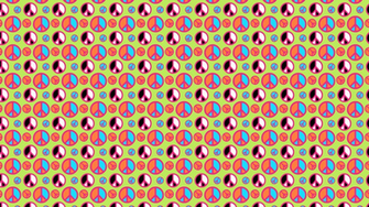 Lime Peace Signs Desktop Wallpaper Is Easy Just Save The