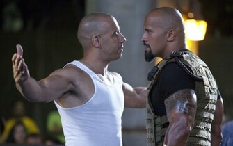 Five The Rock Vin Diesel HD Desktop Wallpaper Screensaver Background