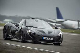 Mclaren P1 Black Front