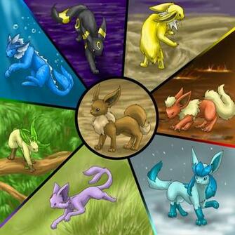 Eeveelutions Wallpaper