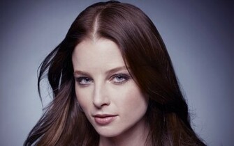 Rachel Nichols Actress Blue Brunette Close Up Face Girl