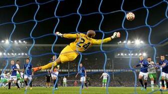 Tim Howard Everton Goal