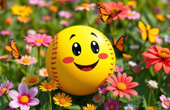 Cute Softball Wallpaper