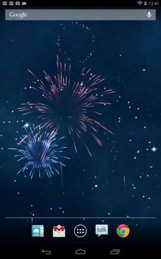 Kf Fireworks Live Wallpaper Android Apps On Google Play