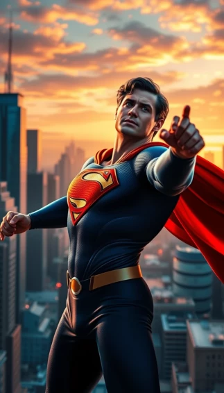 4k Superman Phone Wallpaper