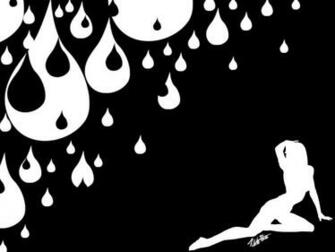 Female Tear Drops Wallpaper By Sespider