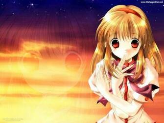 Sad Anime Girl Desktop Background