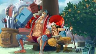 Usopp Franky One Piece Wallpaper HD