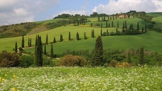 Siena Toscana Tuscany Monticchiello Pienza Wallpaper Art HD