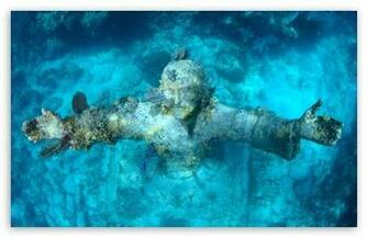 Christ Of The Abyss HD Wallpaper For Standard Fullscreen Uxga Xga
