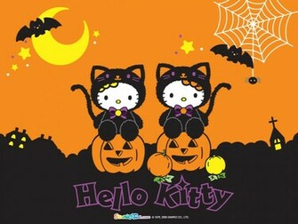 Hello Kitty Halloween Desktop Wallpaper Background