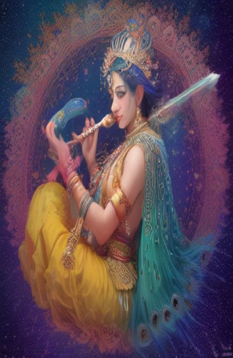 Natkhat Krishna HD Wallpaper