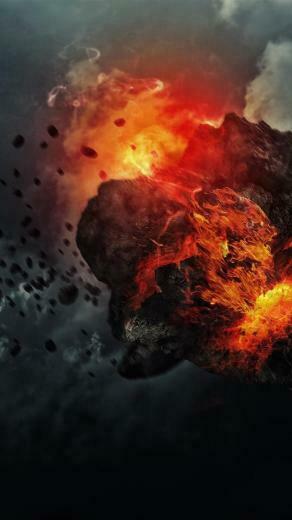 Clouds Sky Fire iPhone Wallpaper HD And 1080p Plus