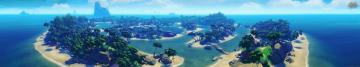 Shark Bait Cove Triple Monitor Wallpaper R