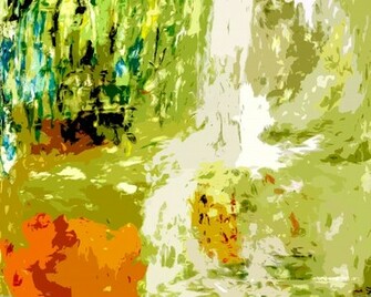 Abstract Painting Wallpaper Open Walls