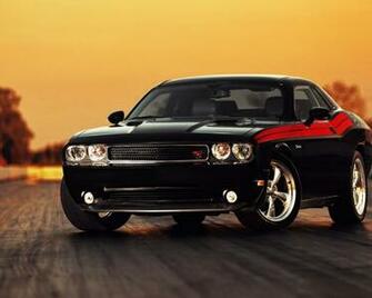 Dodge Challenger Negro HD Imagenes Wallpaper Gratis