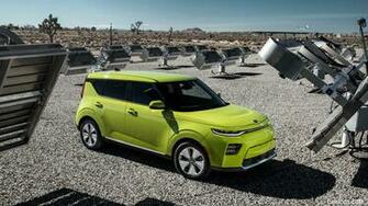 Kia Soul Ev Front Three Quarter HD Wallpaper