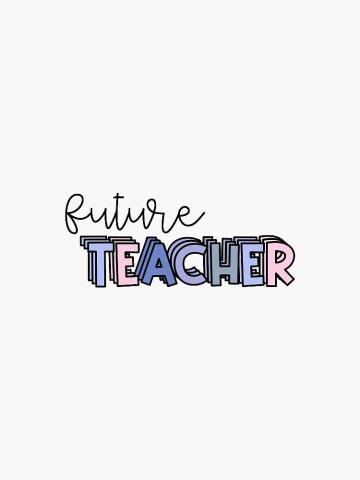 Future Teacher Sticker By Emma In Elementary Stickers